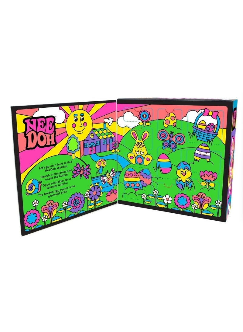 NeeDoh Teenie Sparkle Hearts Surprise Set, Hidden Golden Egg, 10 Cute Fidget Toys, Portable Stress Relief Toys for Kids - Image 3