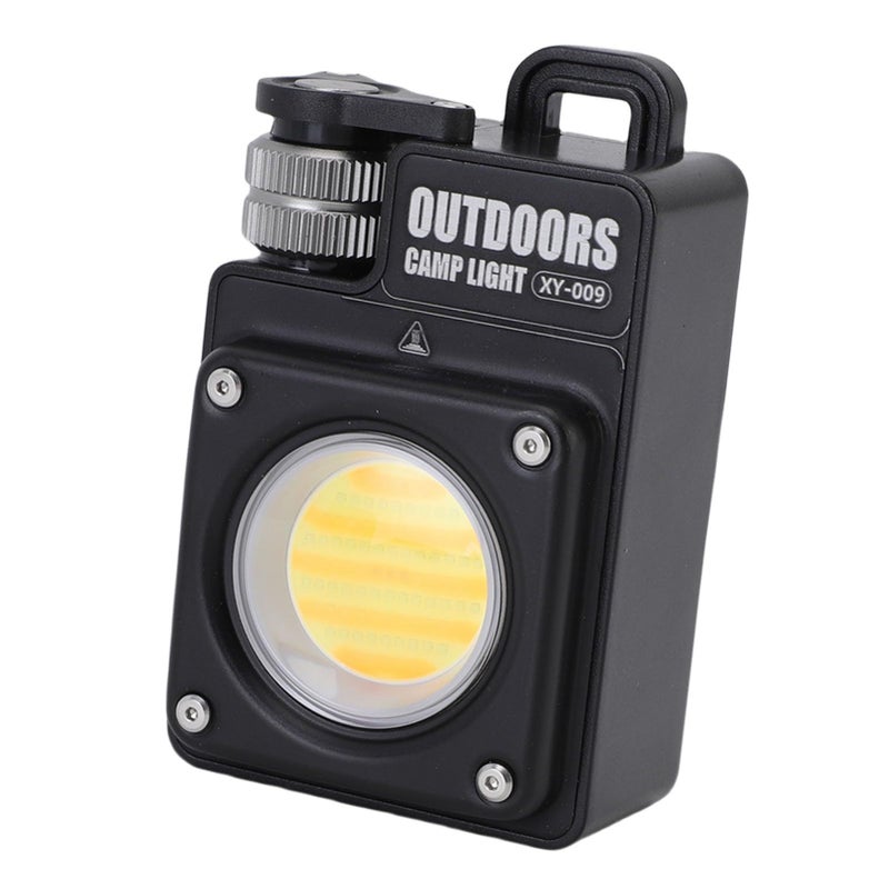 Flood Light Cob Led Rechargeable Work Light USB C 3000mAh Battery Magnetic Base Portable Car Repair Camping Emergency Light Black - Image 4