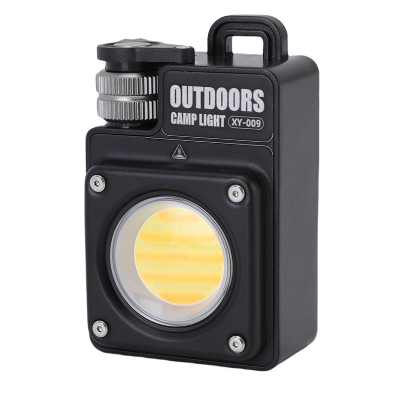 Flood Light Cob Led Rechargeable Work Light USB C 3000mAh Battery Magnetic Base Portable Car Repair Camping Emergency Light Black - Image 3