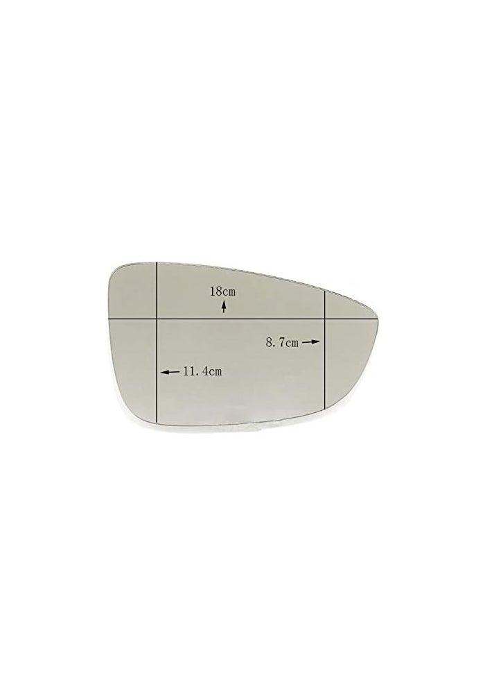 Wivplex Heated Wing Mirror Glass for Jetta and Passat - Image 4
