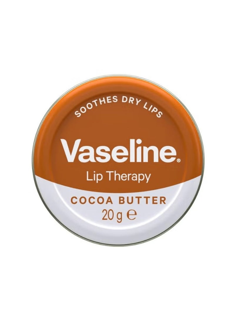 فازلين مرطب للشفاه بزبدة الكاكاو من فازلين - 20جم - Image 1