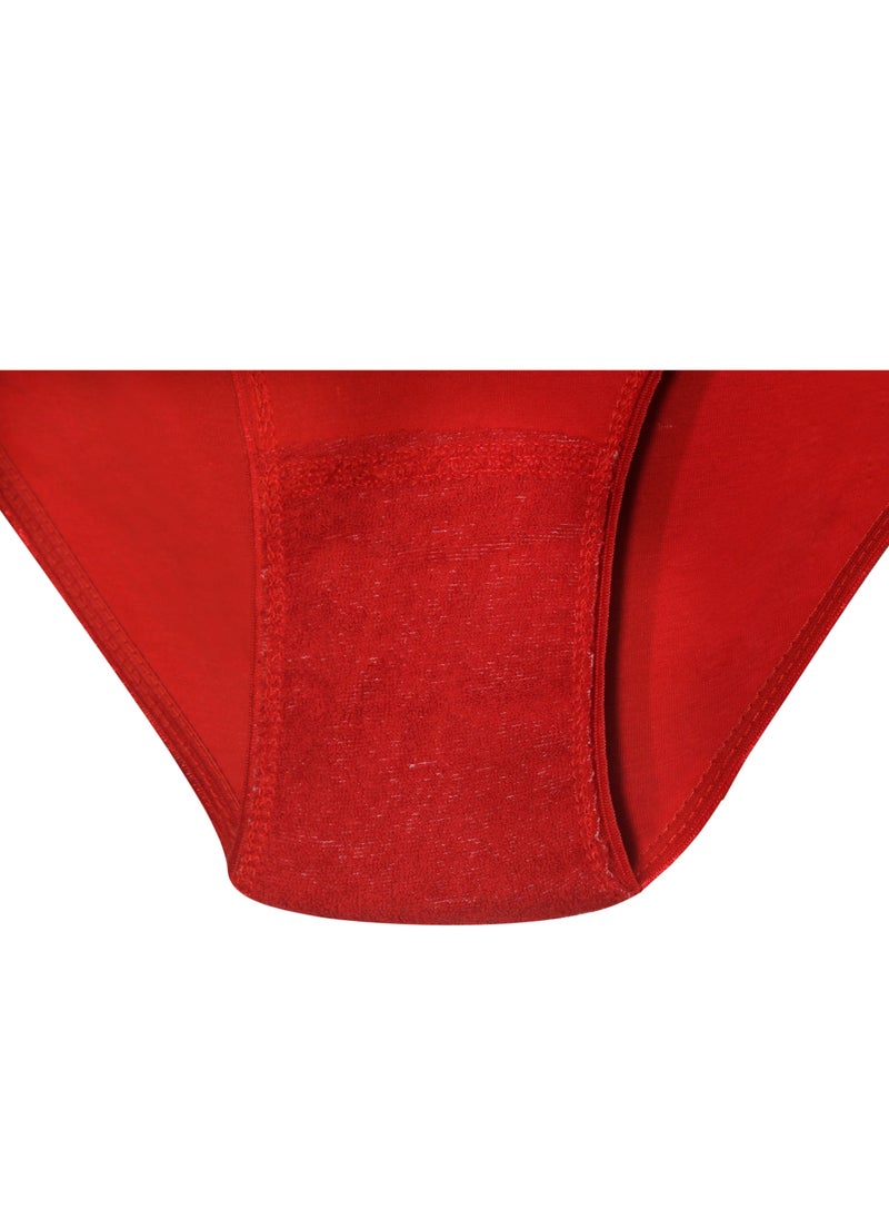 City Rose 6 -Pieces Elastic Briefs Bikini Bottom underwear Cotton Women Multicolor  - Image 3