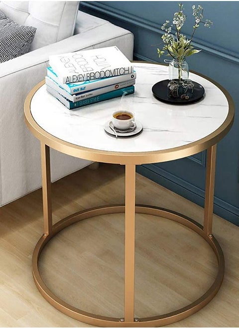 Modern sofa end table coffee table simple for living room bedroom balcony modern Round