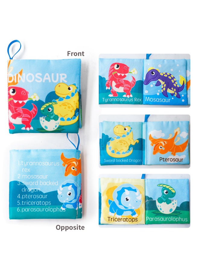 Baby Cloth Book Children's Early Education Enlightenment Cognition Baby Cloth Book Tear Not Ripe Sound Paper Educational Toys - Image 1
