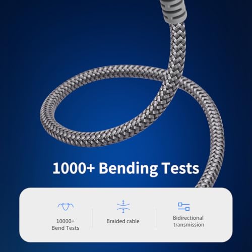 Devinal 1/4 inch Headphone Extension Cable, 6.35mm TRS Male to Female Stereo Cord, Quarter Inch Guitar Cable Extender, 6ft (2 Meters) - Image 5