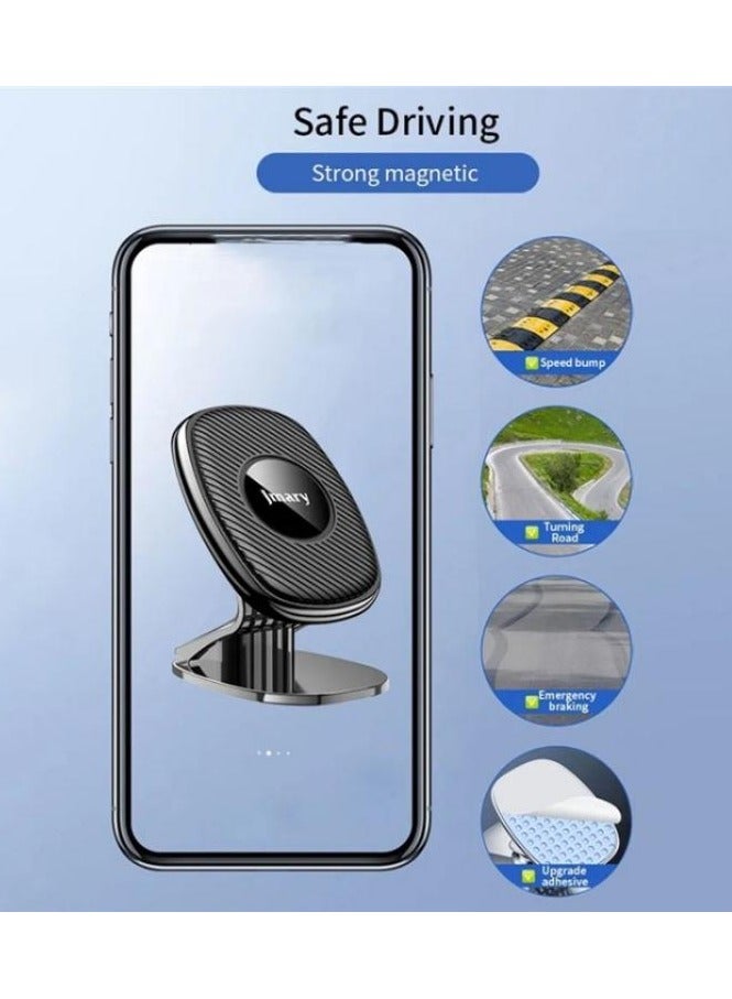 Jmary JMARY MH-83 Easy and Fast Installation Rotation Car Magnetic Phone Holder - Image 2
