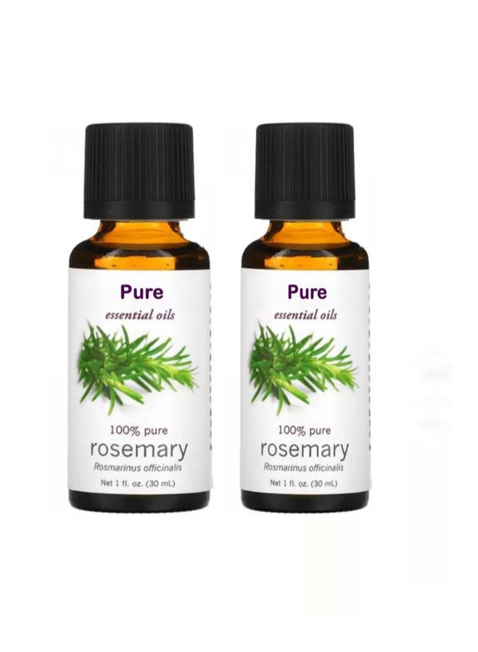 Pure Rosemary Essential Oil - 2 Pack - Image 1