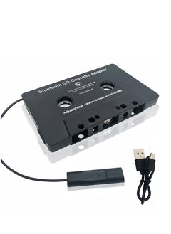 Generic BT Cassette Adapter, Black  - Image 1