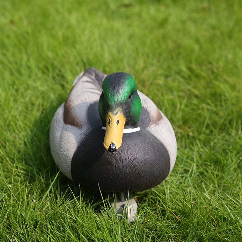 RioRand Highly Realistic Plastic Male Duck Garden Decor Hunting Decoy - Image 4