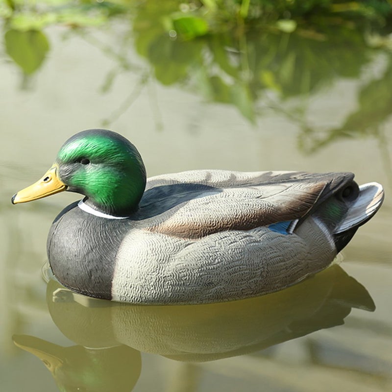 RioRand Highly Realistic Plastic Male Duck Garden Decor Hunting Decoy - Image 1