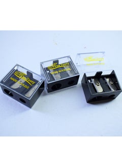 MISS TOOTY 3 Pieces Double Sharpener Black  - Image 1