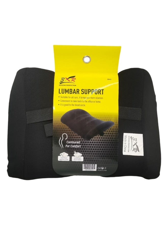 3 اكس ار وسادة دعم إسفنجية ذكية متكيفة من 3XR (موديلات 5640) - راحة متعددة الأغراض لتخفيف آلام الرأس والرقبة وأسفل الظهر والظهر في السيارة والمكتب والاستخدام المنزلي - Image 4