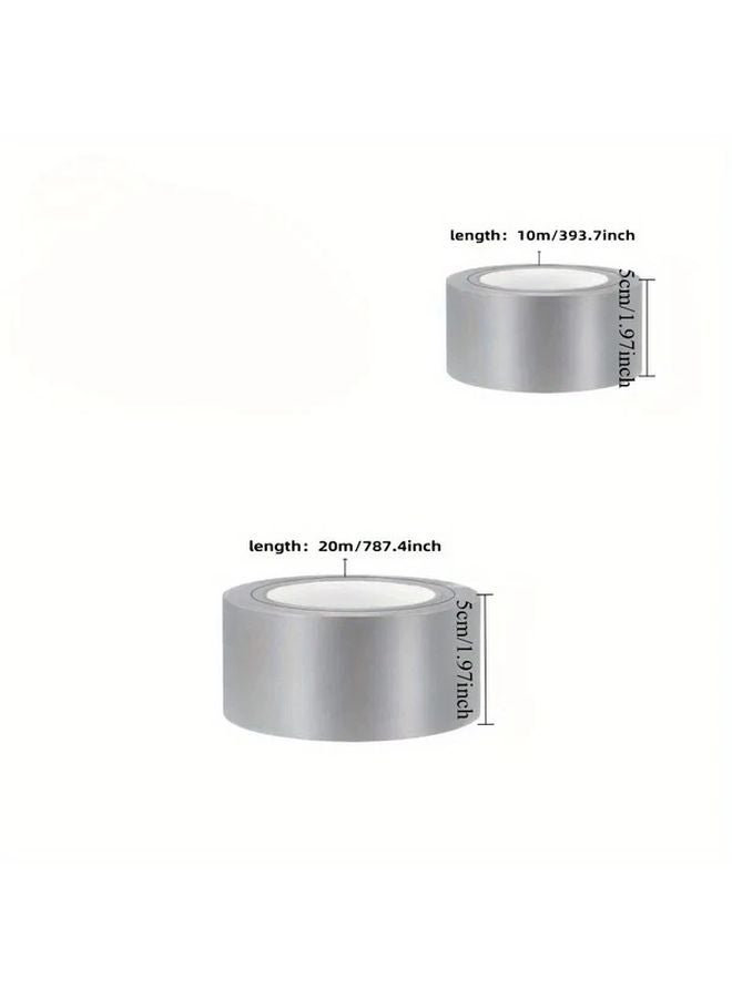 Heavy Duty Waterproof Tape 39.37x1.97 Inch Silvery Self Adhesive Leakproof For Pipes Roofs - Image 4