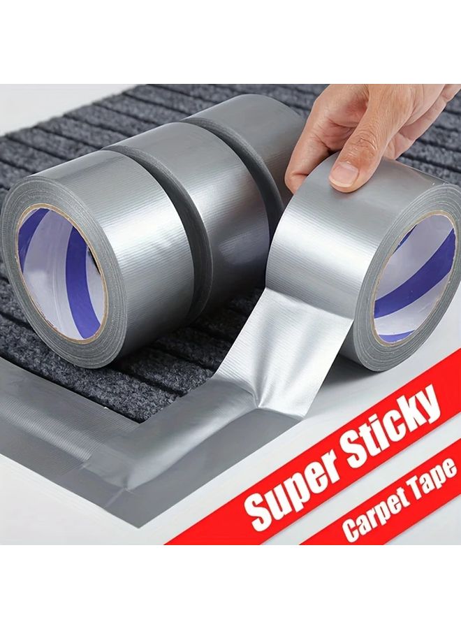 Heavy Duty Waterproof Tape 39.37x1.97 Inch Silvery Self Adhesive Leakproof For Pipes Roofs - Image 3