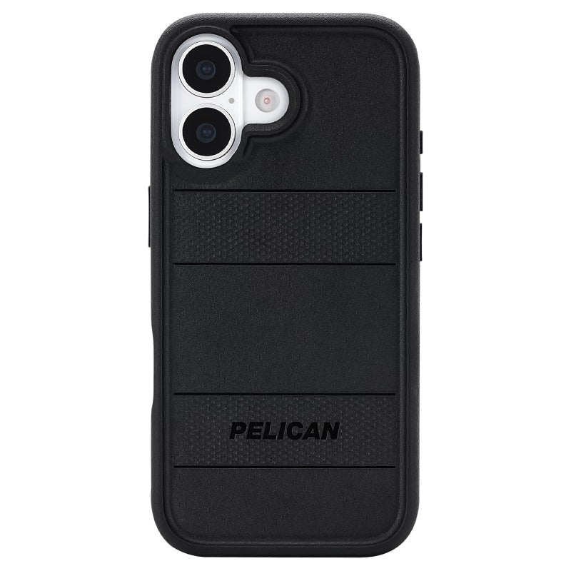 Pelican Protector iPhone 17 Case [Compatible with MagSafe] Rugged Magnetic Phone Case with 16ft Military-Grade Drop Protection - Heavy Duty Phone Cover for iPhone 17 - Black - Image 1