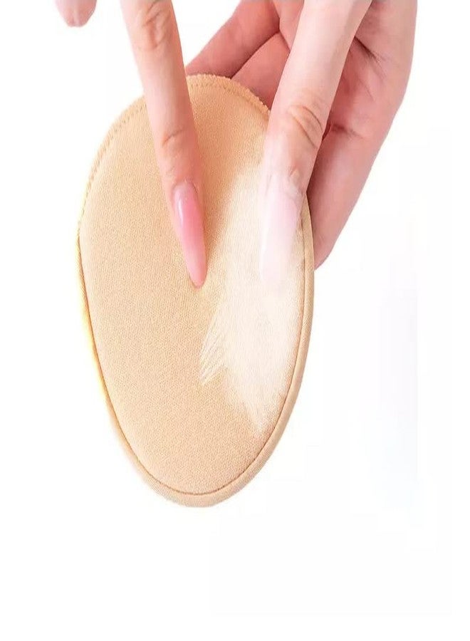 NIGHTSTAR Anti-Sleep Pain Relief Toe Forefoot Socks 5 Finger Foot Pain Care Breathable Cushions Shoes Pads (2 Pairs) (Beige) - Image 2