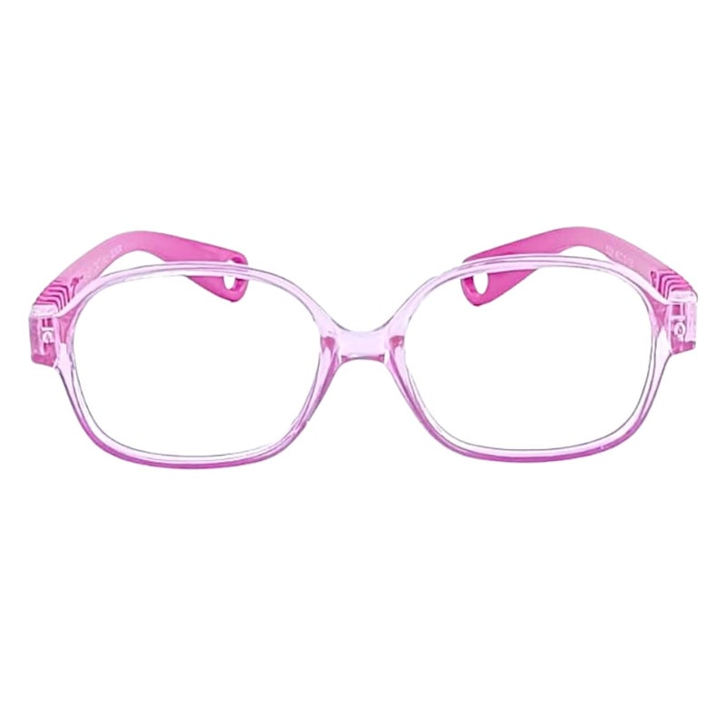 Redex Stylish Full Rim Black Color Rectangle Shape Flexible & Unbreakable Eyeglasses for Kids - Image 1