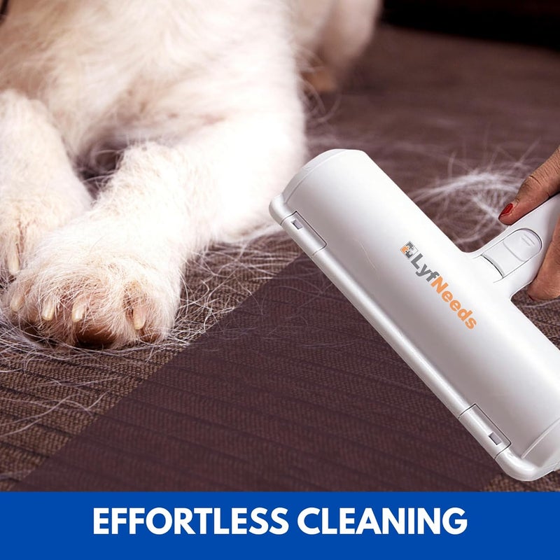 LyfNeeds Reusable Pet Hair Remover Roller – Effortless Hair Removal for Dogs, Cats, and Other Pets – Cleans Furniture, Clothes, Sofa, Carpet, Couch, and Bedding - Image 2