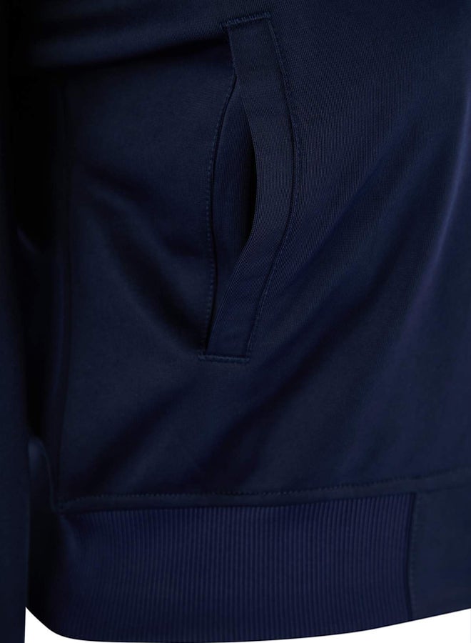 trendyol Navy Blue Diver/Scuba Knitted Sports Jacket - Image 5