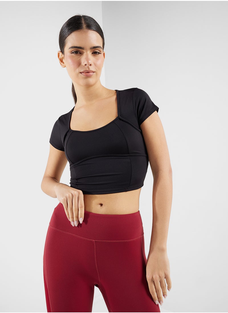 FRWD - Soft Bra Top With Cut Out Back - Image 1