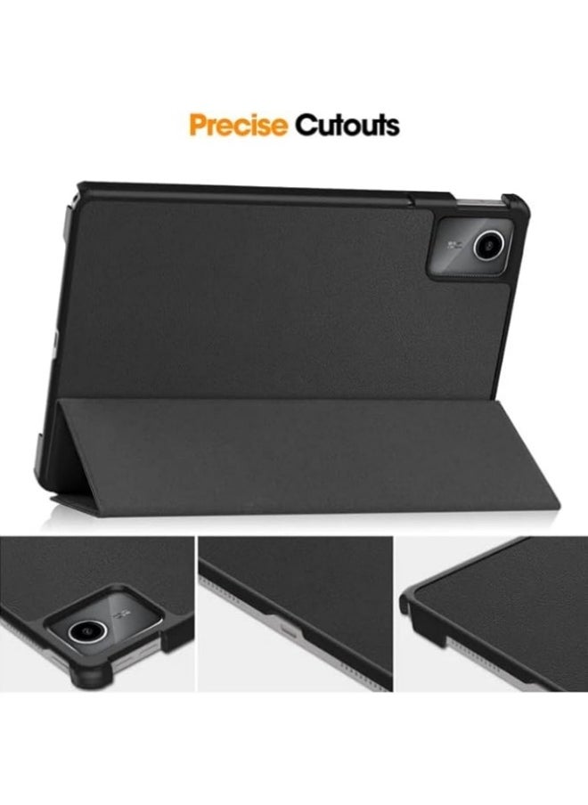 Compatible with Lenovo Xiaoxin Pad 2024 11 inch Case Tri-Folding Stand Smart Tablet Cover for Xiaoxin Tab 11'' Case Cover