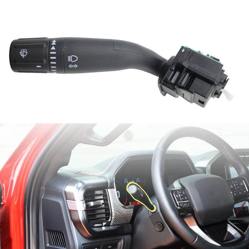 ZZCSZ CBS2293 FL3Z13K359AA MultiFunction Turn Signal Switch Windshield Wiper Switch Assembly Compatible with 20152019 Ford F150 F250 F350 F450 F550 Super Duty Replaces FL3Z13K359AA