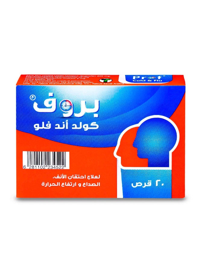 Prof Cold & Flu Caplet 20 P - Image 2