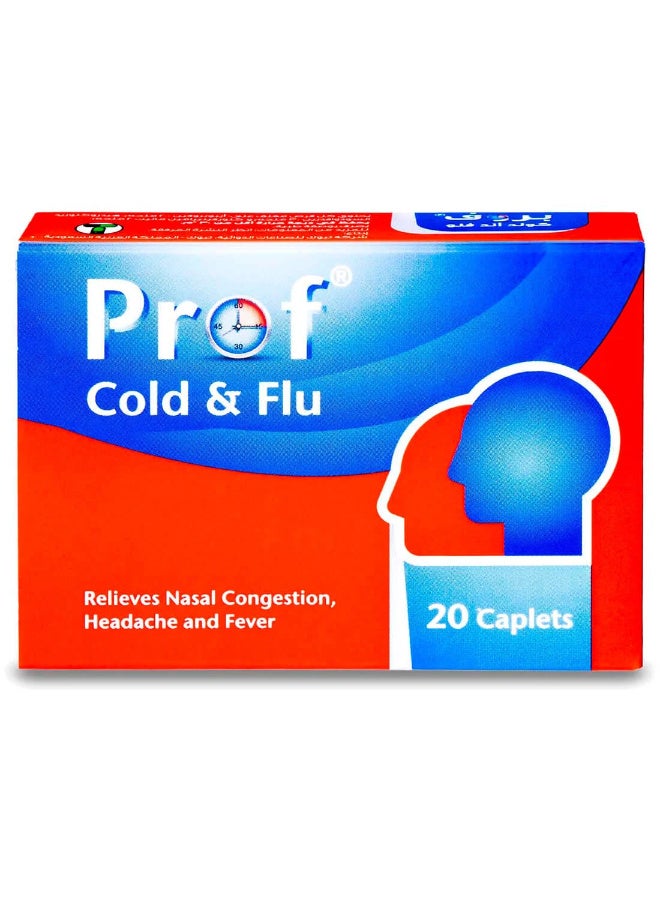 Prof Cold & Flu Caplet 20 P - Image 1