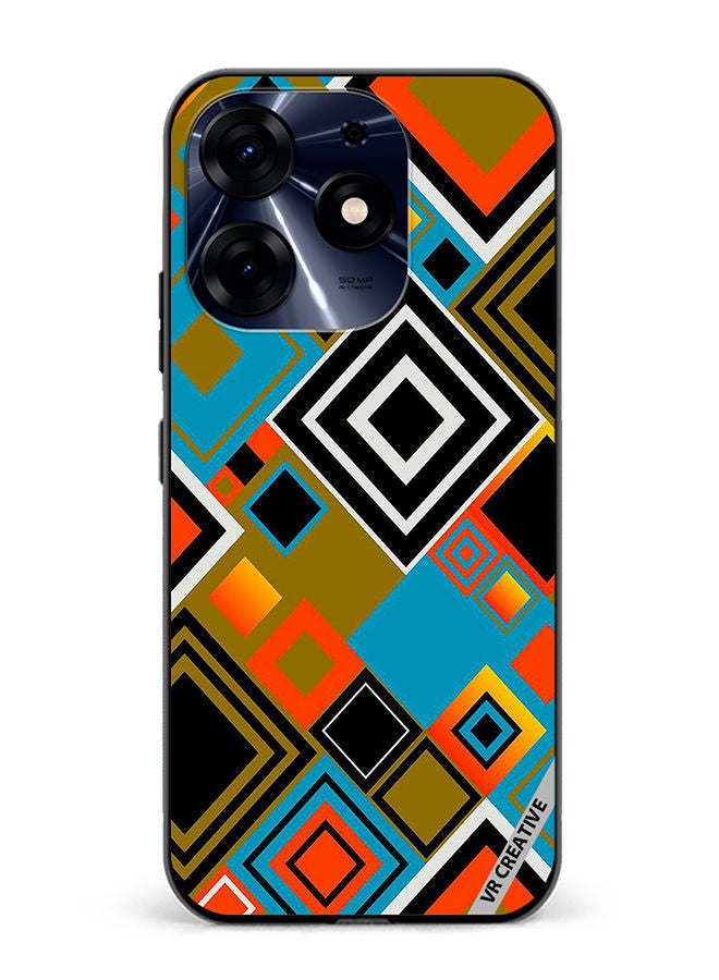 VR CREATIVE Protective Case Cover For Tecno Spark 10 Pro Texture Design Multicolour - Image 1