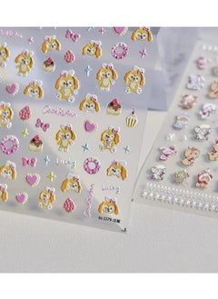 Cute cartoon nail stickers Tomoni flat Japanese back glue 3D internet famous new nail sticker decoration - pzsku/Z56D38C829478D3890AD0Z/45/_/1737464773/96400c98-b060-401f-9b13-778a35c6ec86