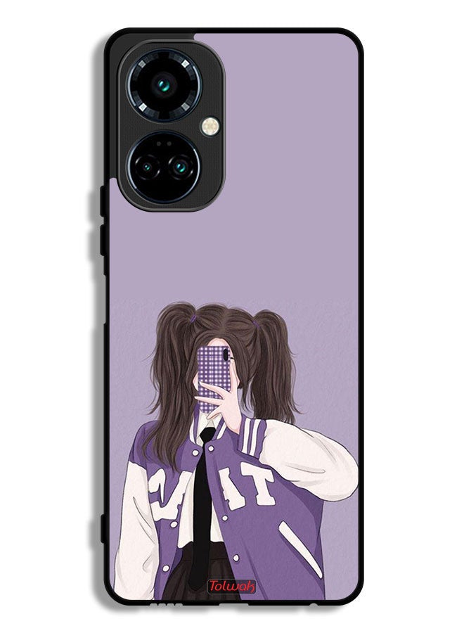 Tolwak Tecno Camon 19 Pro Protective Case Cover Making Selfie - Image 1
