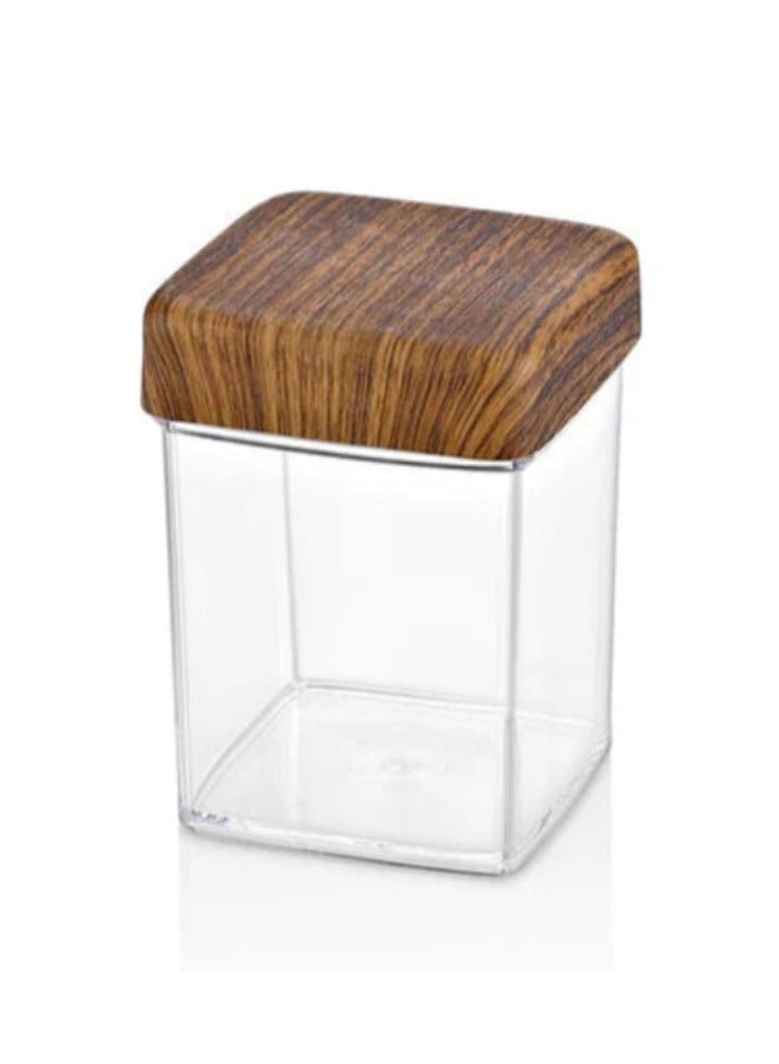 إيفيلين مرطبان بلاستيكي مربع من إيفلين سعة 400 مل - 10816M - Image 1