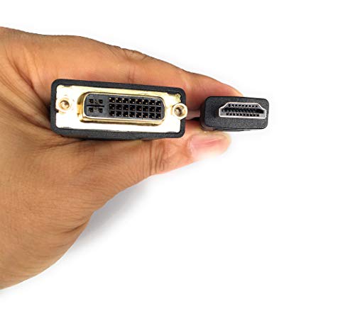 Anbear HDMI to DVI Cable, Bi-Directional Adapter, 4K DVI to HDMI Converter (1 Pack) - Image 4
