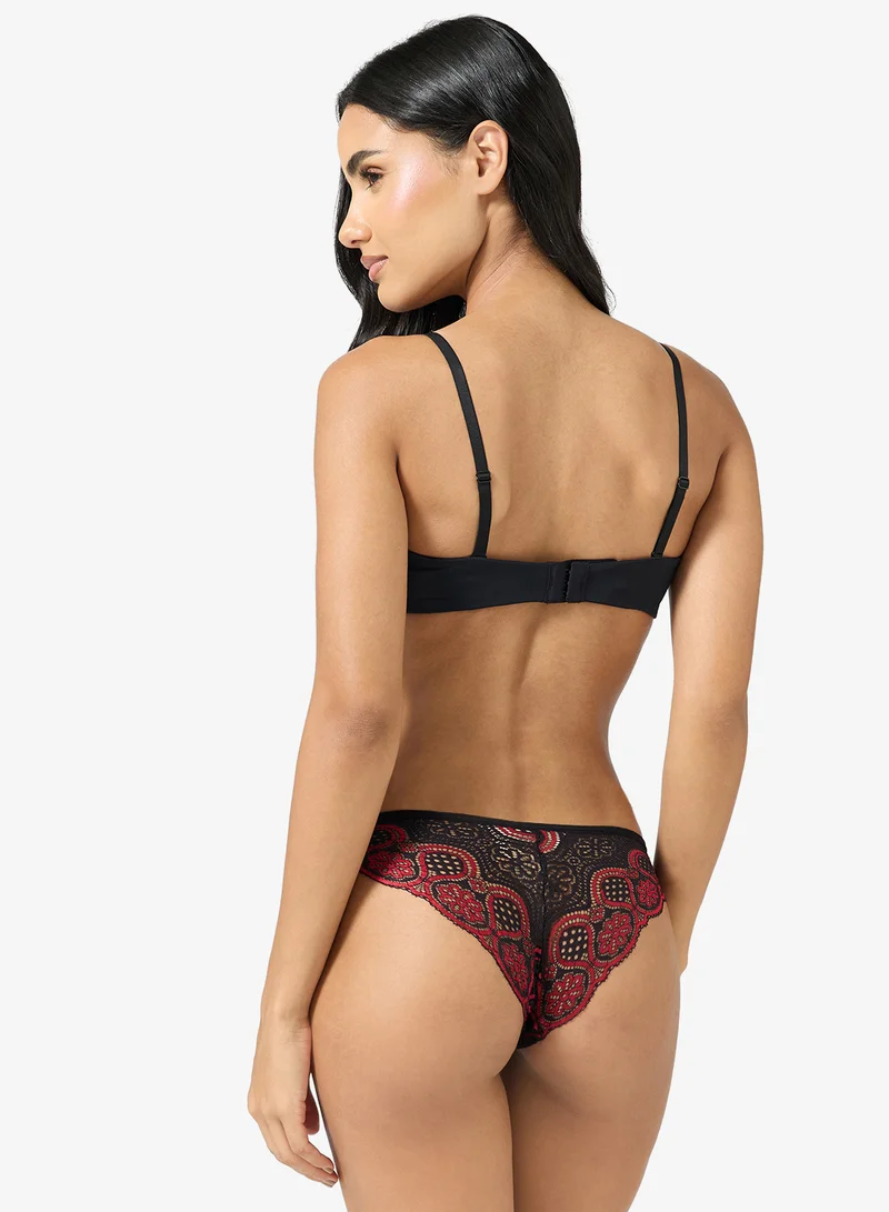 ELLA 3 Pack Cheeky Lace Brief