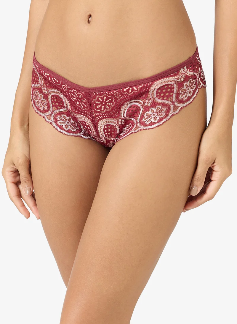 ELLA 3 Pack Cheeky Lace Brief