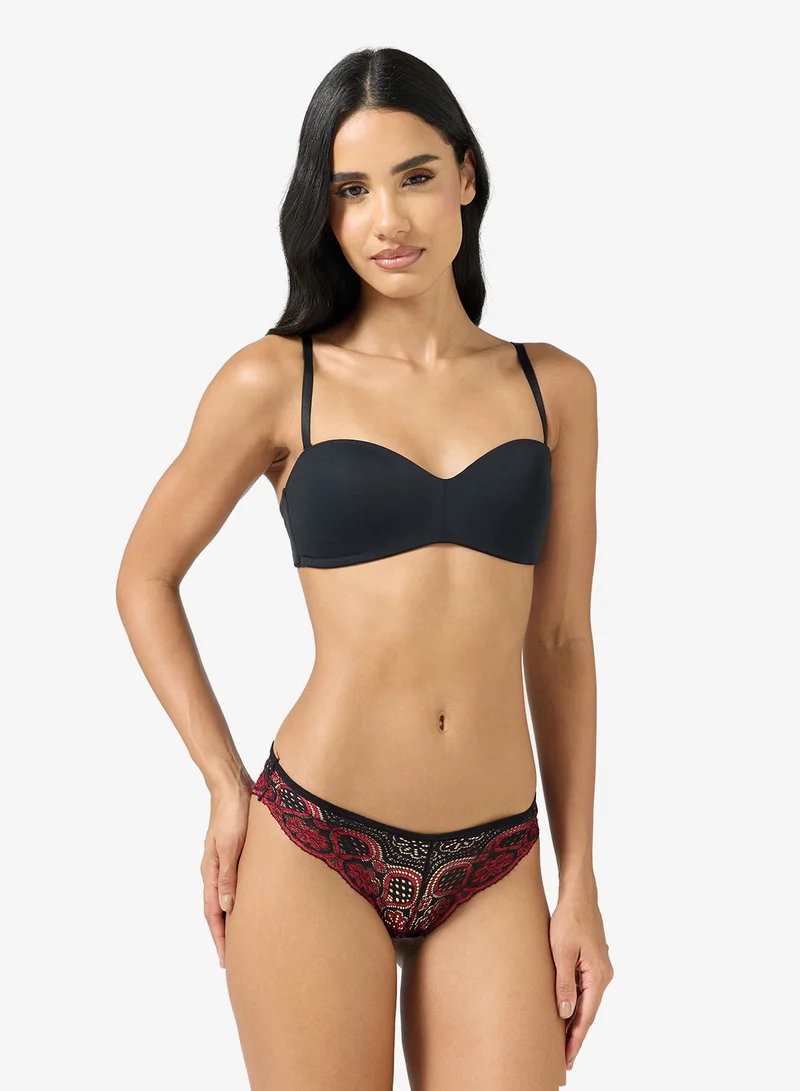 ELLA 3 Pack Cheeky Lace Brief