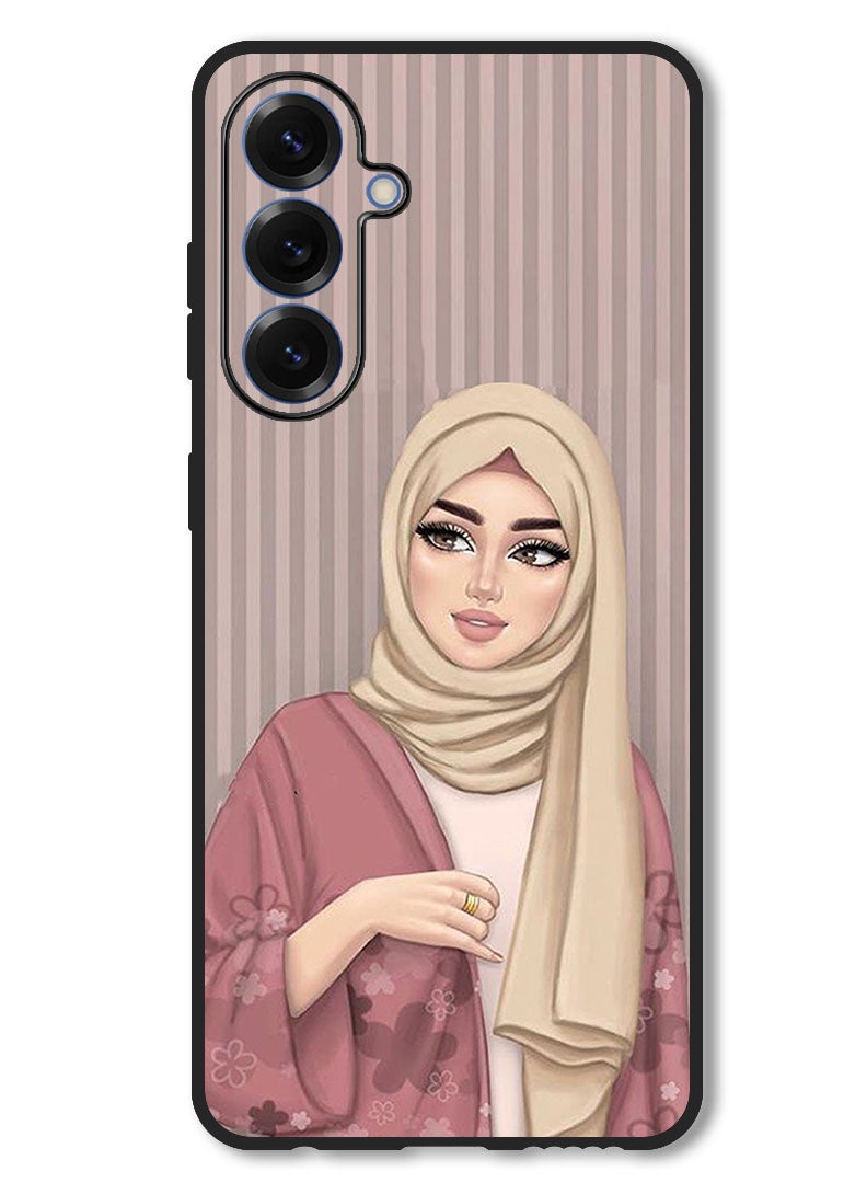 Theodor Case Compatible with Samsung Galaxy A26 Protection Shockproof Bumper Cover Hijab Girl 1 - Image 1
