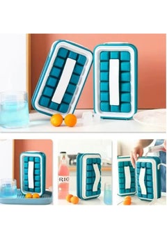 Oasisgalore Sanitary Silicone Ice Cube Tray with Lid, Bexice Mold, Makes 18 Cubes, Easy-Clean, Freezer Safe.  - Image 5