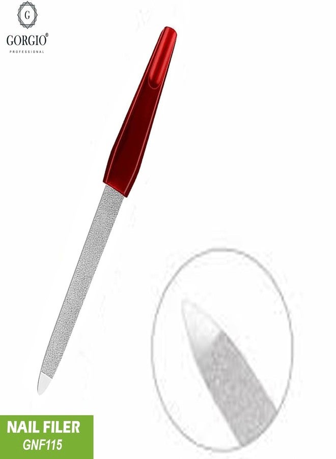 Gorgio Professional Dual-Sided Nail Filer | Smooth & Shape Nails Easily | Multi-Color, Travel Friendly & Easy to Use - Image 2