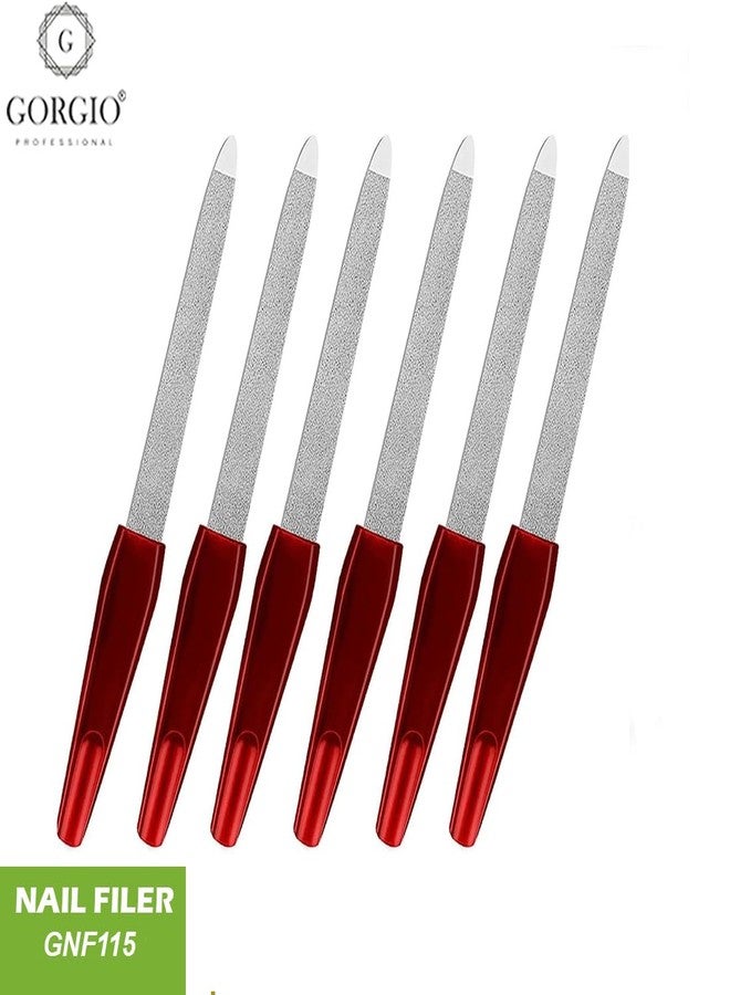 Gorgio Professional Dual-Sided Nail Filer | Smooth & Shape Nails Easily | Multi-Color, Travel Friendly & Easy to Use - Image 3