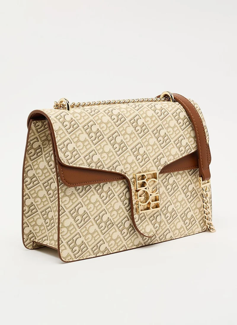 بي سي بي جي BCBG Womens BCBG907643 Shoulder/Chain Bags, Beige