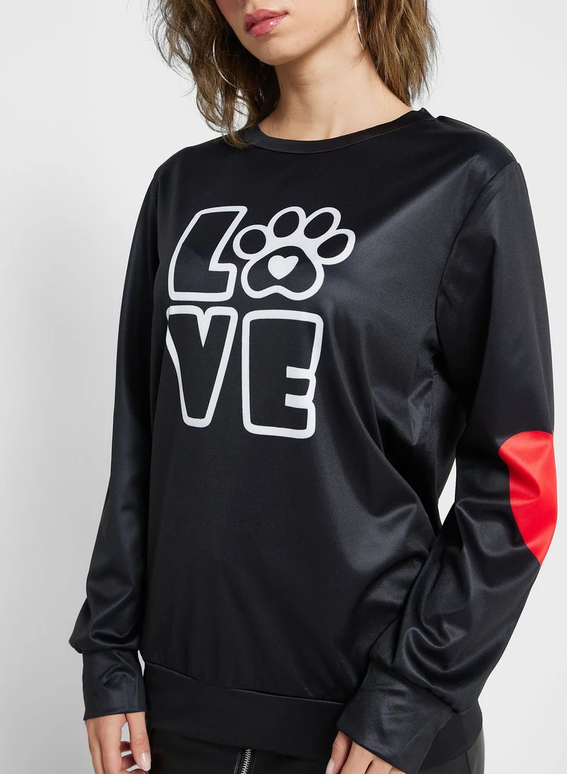 Ginger Graphic Sweatshirt