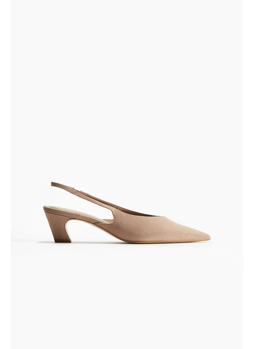 اتش اند ام Pointed Slingbacks