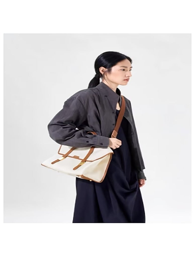 سونغمونت Dual - Carry Canvas and Denim Computer Bag for Shoulder and Crossbody Wear  - Image 3