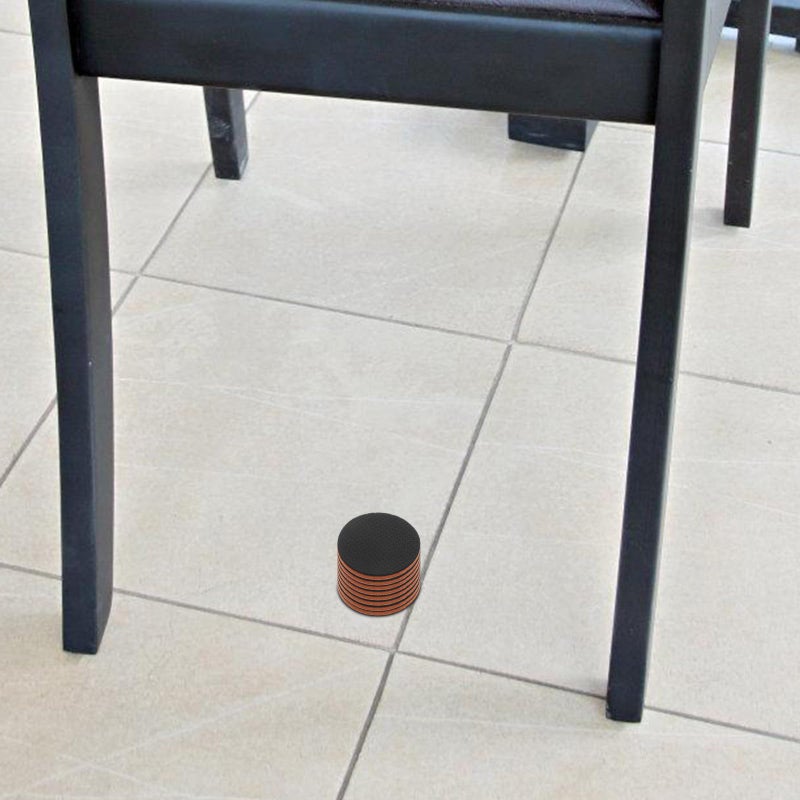 16 Pcs Self Adhesive Round Felt Furniture Pads Anti Slip Chair Feet Protectors For Hardwood Floors - Image 5