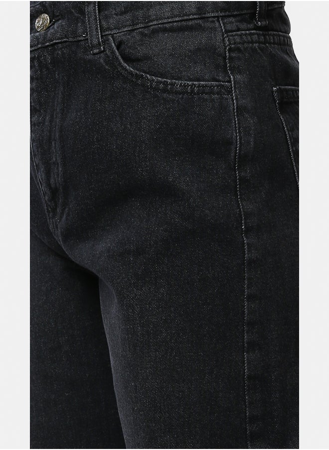 RAVIN Solid Wide Leg Comfy Jeans  - Image 4