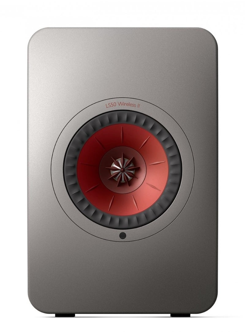Kef - KEF LS50W MKII Wireless Speakers (Pair), Titanium Grey - Image 1