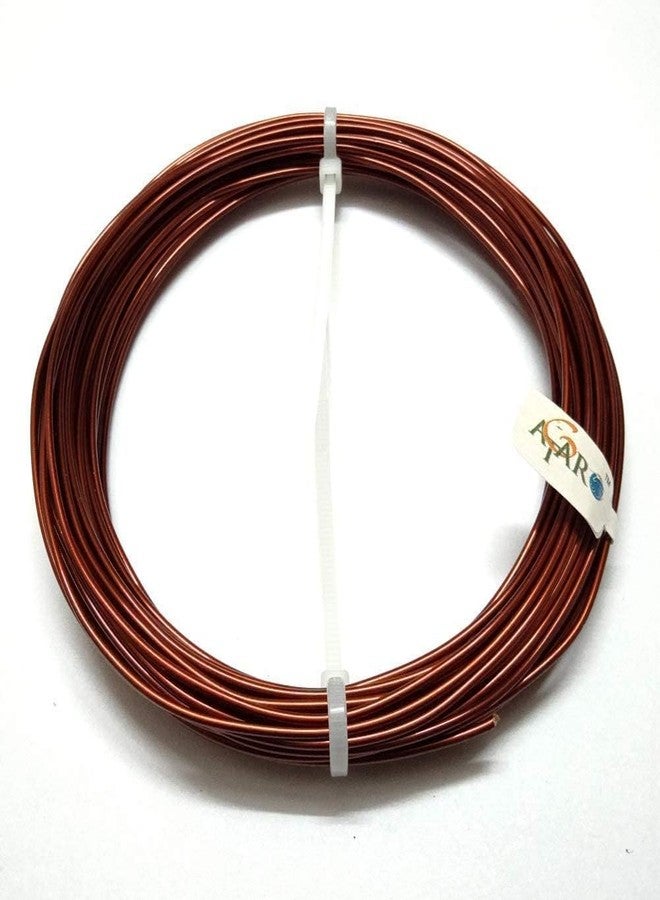 ATAR Enamelled Copper Wire Size 16 Gauge 8 Meter Length for Craft Work, Jewelry Making, Repairing ATCW1 - Image 1