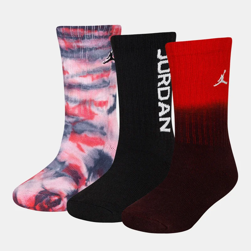 نايكي جوارب إيسنشيال بوولسايد كرو للأطفال (3 أزواج)