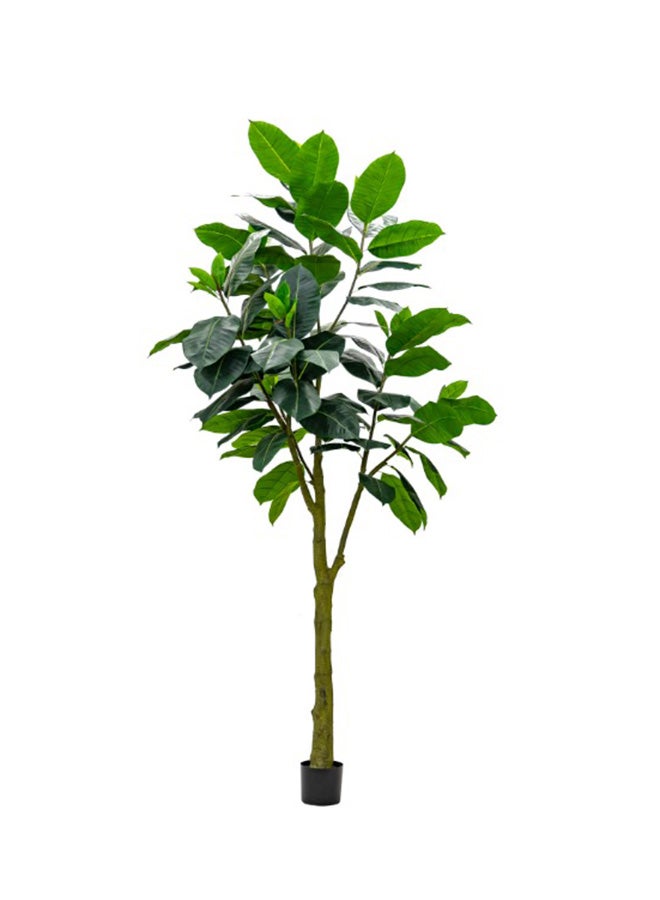 HRT WALL Artificial Ficus Elastica Abidjan 300cm - green 